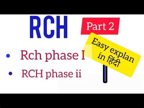 rch meaning in chemistry